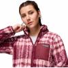 Columbia womens West Bend Print Full Zip Ii(Rich Wine Herringplaid)