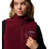 Columbia womens West Bend Vest Ii(Rich Wine)