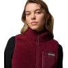 Columbia womens West Bend Vest Ii(Rich Wine)