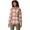 Columbia Women’s Calico Basin Flannel Long Sleeve Shirt(Canteen Multiplaid)