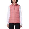 Columbia womens Powder Lite II Vest(Pink Agave)