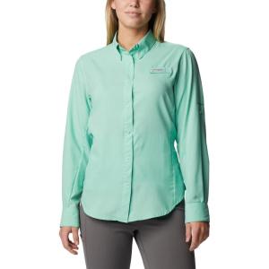 Columbia Sportswear Women’s Plus-Size Tamiami II Long Sleeve Shirt(Kelp)