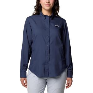 Columbia Sportswear Women’s Plus-Size Tamiami II Long Sleeve Shirt(Nocturnal)