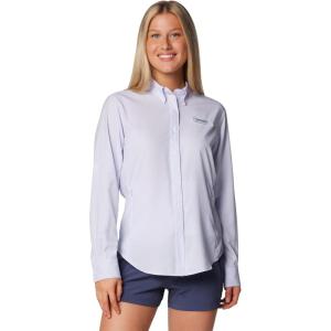 Columbia Sportswear Women’s Plus-Size Tamiami II Long Sleeve Shirt(Snowdrift)