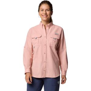 Columbia Women’s Bahama II Long Sleeve(Faux Pink)