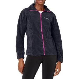 Columbia Women’s Benton Springs Full Zip(Black/Deep Blush)