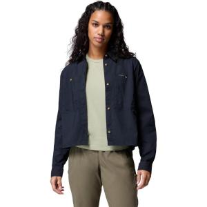 Columbia Women’s Brea Falls Woven Long Sleeve(Black)