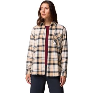 Columbia Women’s Calico Basin Flannel Long Sleeve Shirt(Canoe Multiplaid)