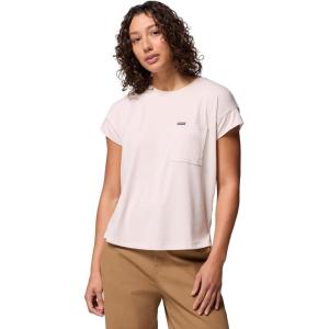 Columbia Womens Daniela Falls Short Sleeve(Dark Stone)