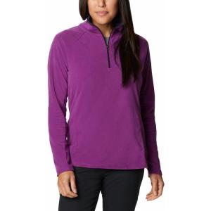 Columbia Womens Glacial Iv Half Zip(Plum/Dark Nocturnal)