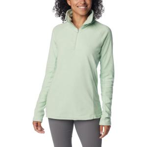 Columbia Womens Glacial Iv Half Zip(Sage Leaf)