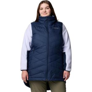 Columbia Womens Heavenly Ii Long Vest(Collegiate Navy)