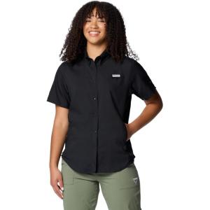 Columbia Women’s PFG Tamiami II Short Sleeve Shirt(Black)