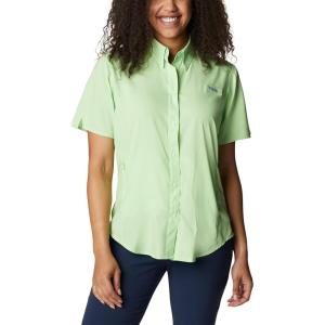 Columbia Women’s PFG Tamiami II Short Sleeve Shirt(Lime Glow)