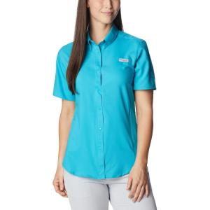 Columbia Women’s PFG Tamiami II Short Sleeve Shirt(Ocean Teal)