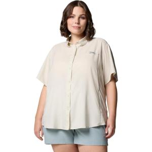 Columbia Women’s PFG Tamiami II Short Sleeve Shirt(Stone)