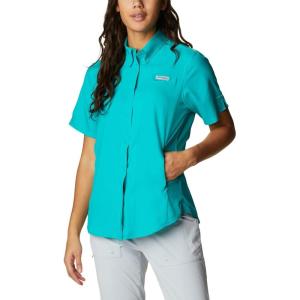 Columbia Women’s PFG Tamiami II Short Sleeve Shirt(Tropic Water)