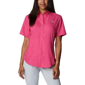 Columbia Women’s PFG Tamiami II Short Sleeve Shirt(Ultra Pink)
