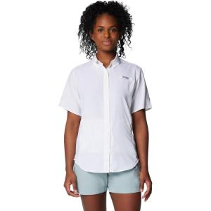 Columbia Women’s PFG Tamiami II Short Sleeve Shirt(White)