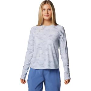 Columbia Womens PFG Uncharted Knit Long Sleeve(Cirrus Grey Uncharted Waters)