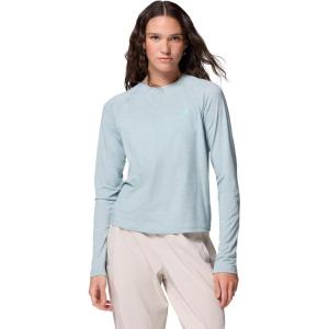 Columbia Womens PFG Uncharted Knit Long Sleeve(Crushed Blue Heather)