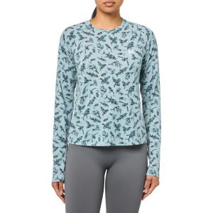 Columbia Womens PFG Uncharted Knit Long Sleeve(Crushed Blue Huntfish)
