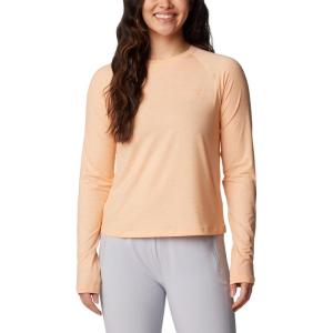 Columbia Womens PFG Uncharted Knit Long Sleeve(Peach Fizz Heather)