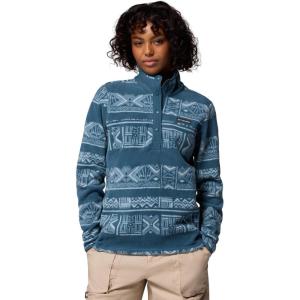 Columbia womens Benton Springs Printed 1/2 Snap(Everblue Deschutes Days)