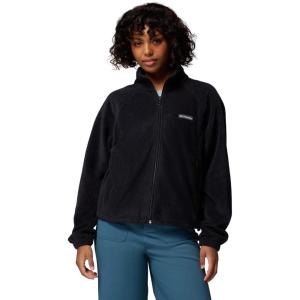 Columbia womens Benton Springs Relaxed Full Zip(Black)