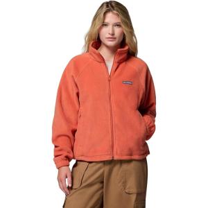 Columbia womens Benton Springs Relaxed Full Zip(Tuscan)