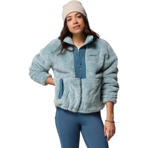 Columbia womens Boundless Discovery Sherpa Full Zip II(Crushed Blue/Everblue)