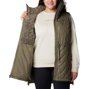 Columbia womens Copper Crest II Mid Vest(Stone Green)