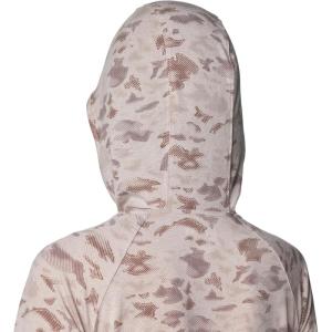 Columbia womens Pfg Uncharted Hoodie(Crushed Clay Uncharted Waters)