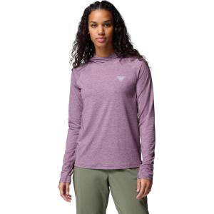 Columbia womens Pfg Uncharted Hoodie(Dusty Purple Heather)