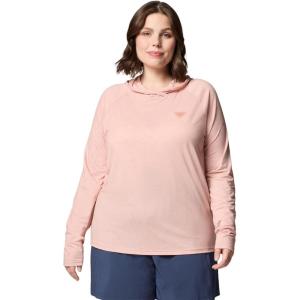 Columbia womens Pfg Uncharted Hoodie(Faux Pink Heather)
