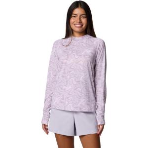 Columbia womens Pfg Uncharted Hoodie(Lavender Pearl Swamplands)