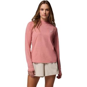 Columbia womens Pfg Uncharted Hoodie(Rosewood Heather)