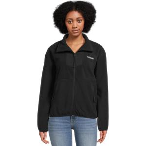Columbia womens Sequoia Grove Full Zip Fleece(Black)