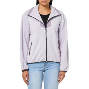 Columbia womens Sequoia Grove Full Zip Fleece(Lavender Pearl/Shale Purple)