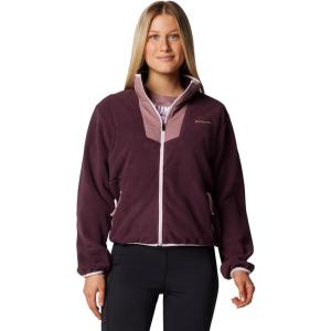 Columbia womens Sequoia Grove Full Zip Fleece(Moonvista/Fig/Pink Dawn)