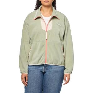 Columbia womens Sequoia Grove Full Zip Fleece(Safari/Dark Stone)