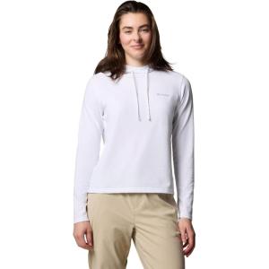 Columbia womens Sun Trek Hoodie II(White)