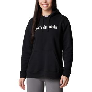 Columbia womens Trek Graphic Hoodie(Black/Gem Columbia)