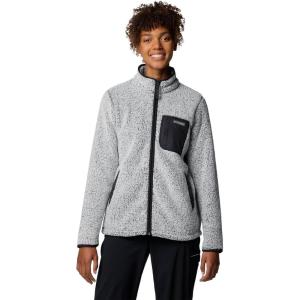 Columbia womens West Bend Full Zip Ii(Black Frosted)