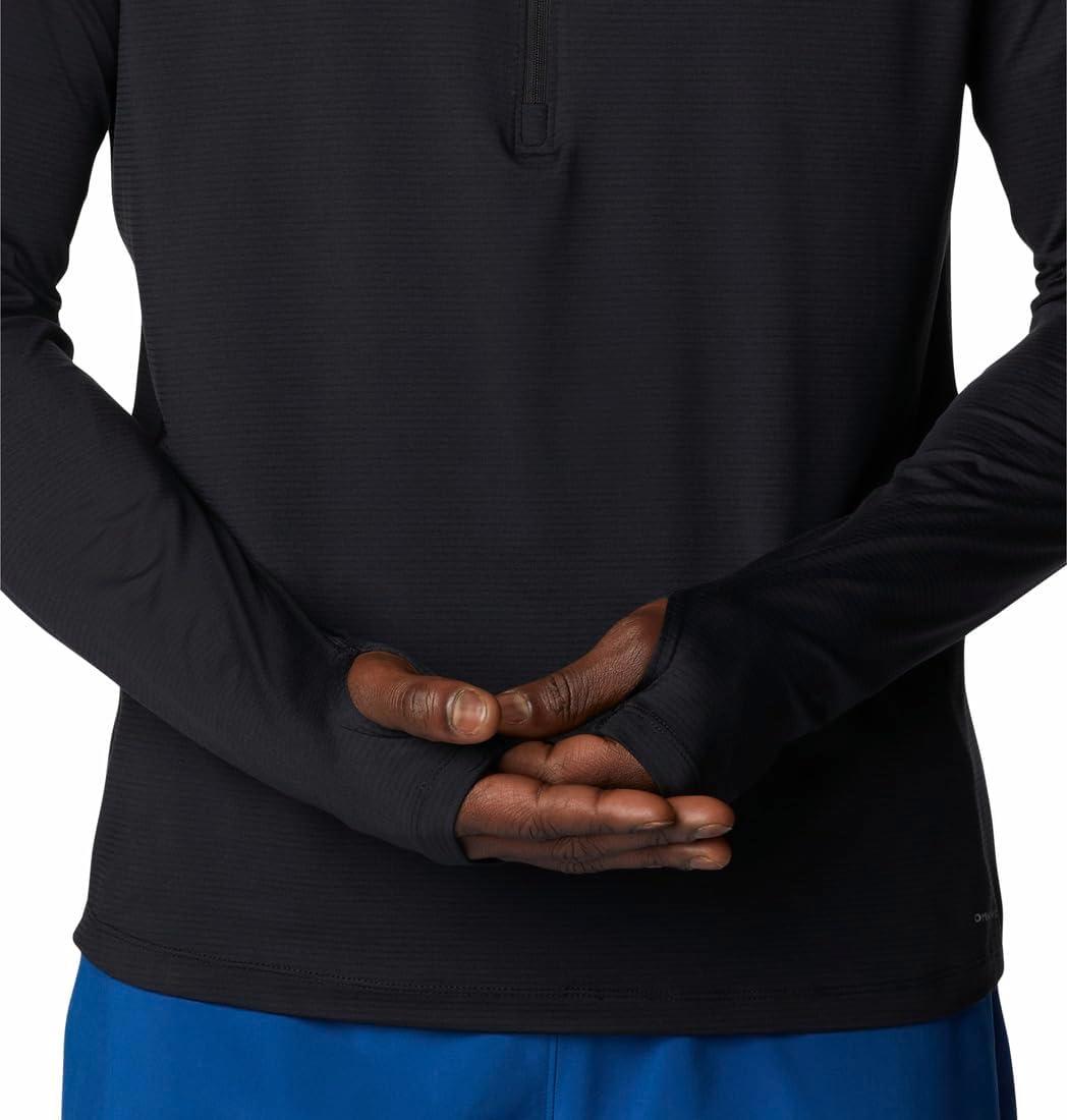 imageColumbia Mens Endless Trail Half Zip Mesh Long SleevBlack