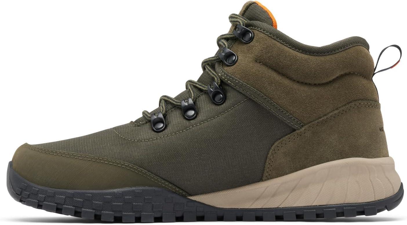 imageColumbia Mens Fairbanks Mid Hiking BootsDeep OliveDesert Sun