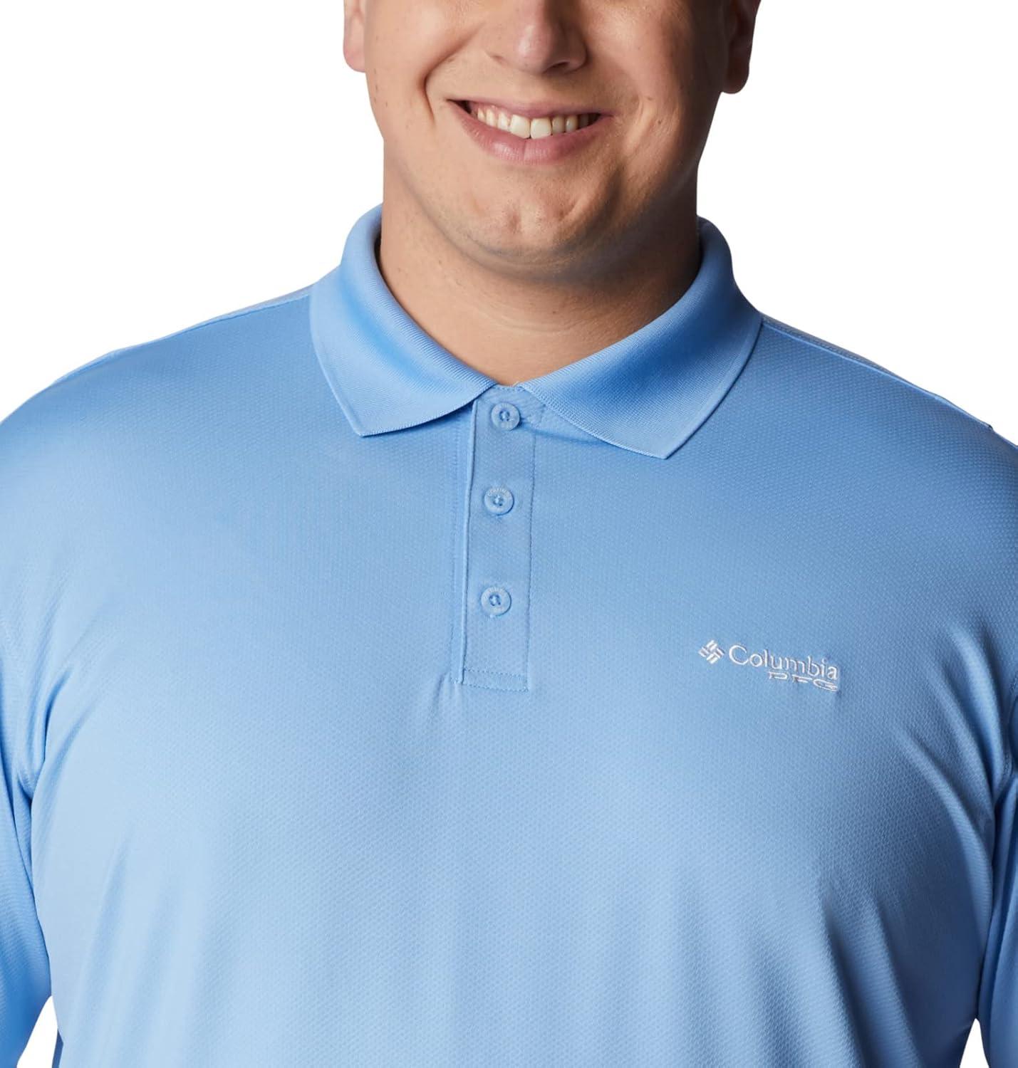 imageColumbia Mens Low Drag Offshore PoloAgate Blue