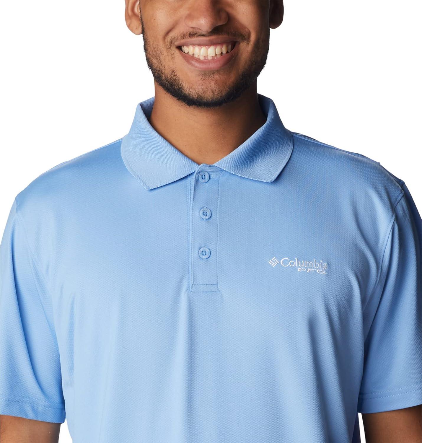 imageColumbia Mens Low Drag Offshore PoloAgate Blue