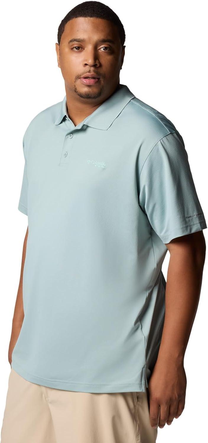 imageColumbia Mens Low Drag Offshore PoloCrushed Blue