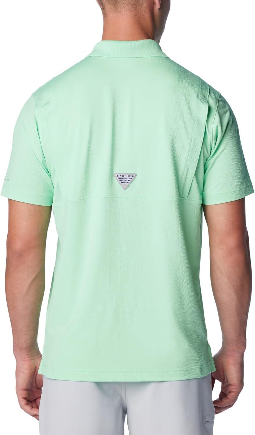 imageColumbia Mens Low Drag Offshore PoloOcean Mint